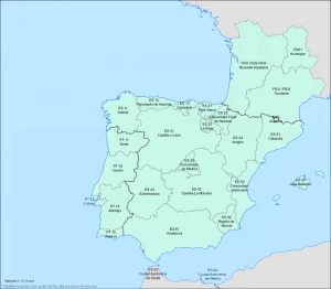 carte interreg sudoe